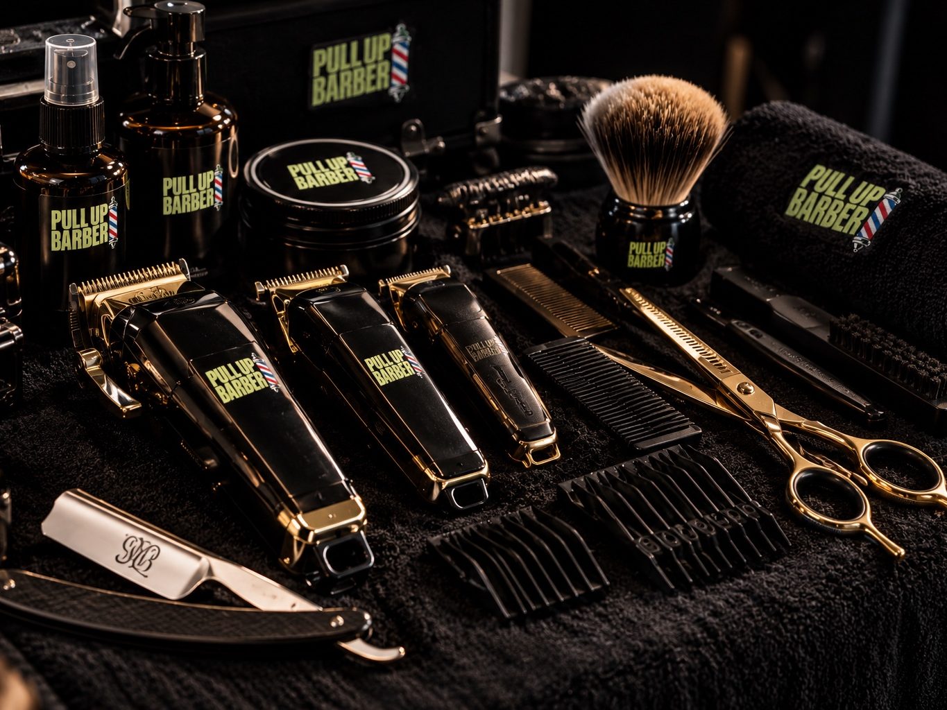 Barber tools and kit